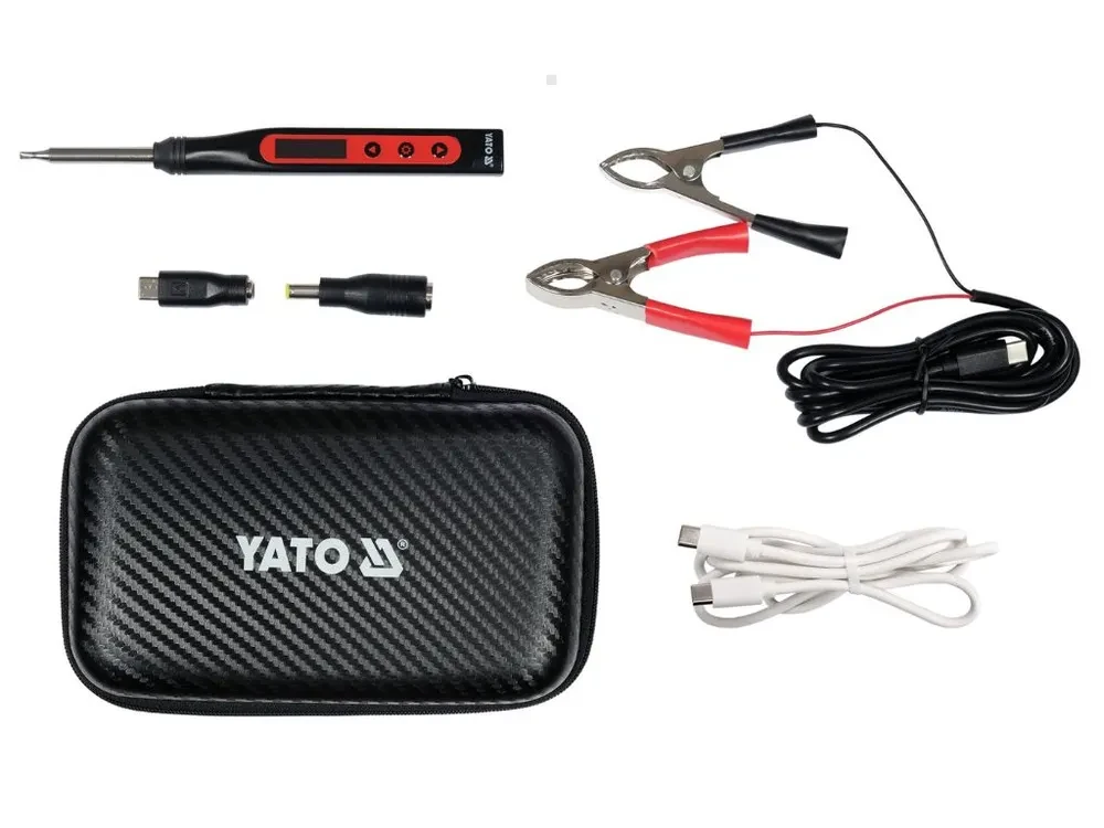 Портативний цифровий паяльник YATO YT-82490, фото 1