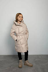 Пуховик зимовий для дівчинки Ейлін |на ріст 104-122р.