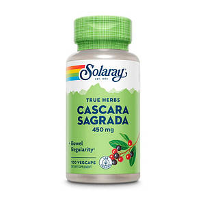 Solaray Cascara Sagrada 450 mg 100 veg caps