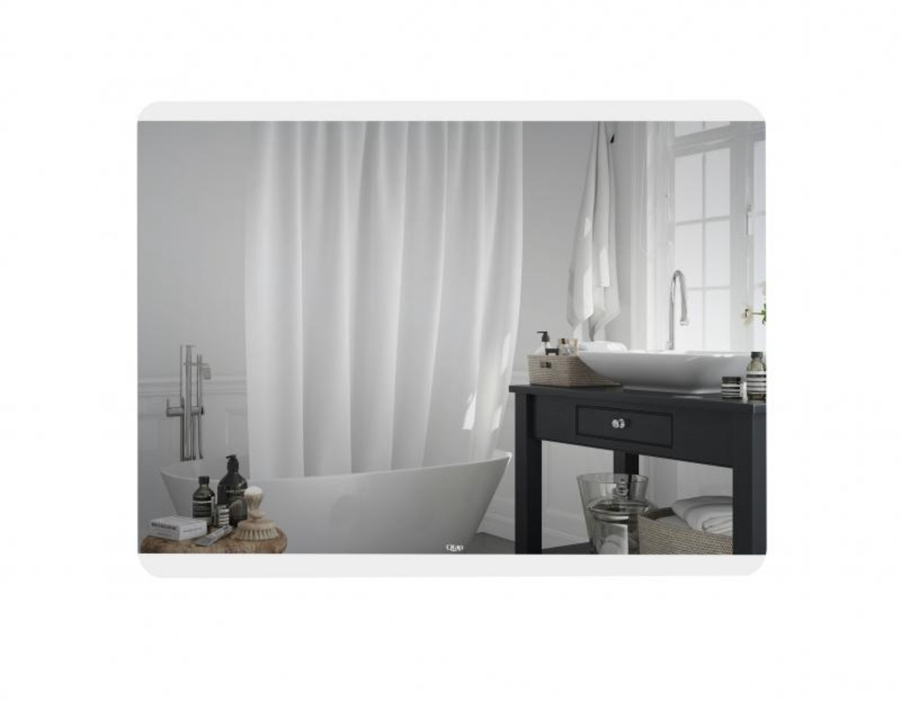 Qtap Tern дзеркало настінне прямокутне з LED-підсвіткою, 700х500, фото 1