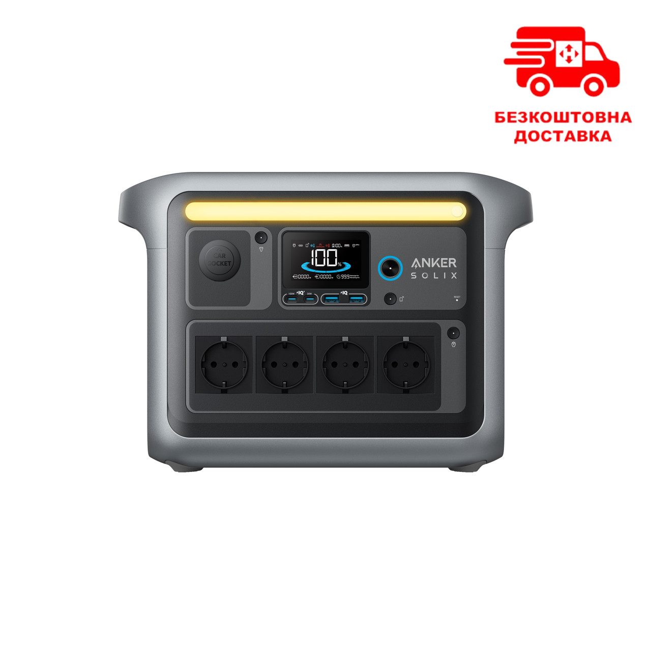 Зарядна станція Anker SOLIX C1000 1050Wh, 1800W, LiFePO4, модель A1761, EU