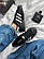 Кросівки жіночі чорні Adidas Superstar Black/White, фото 5