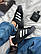 Кросівки жіночі чорні Adidas Superstar Black/White, фото 8
