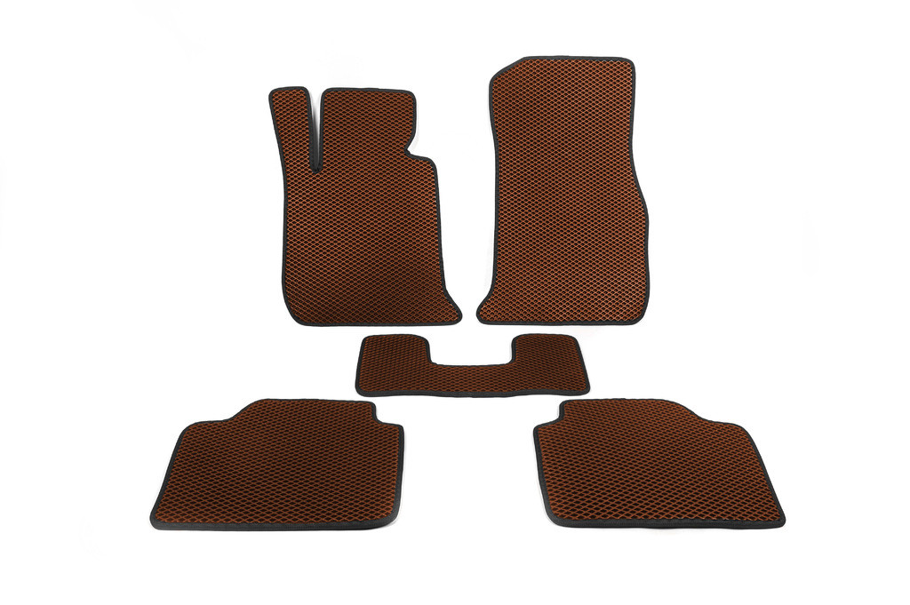 Килимки EVA (коричневі) для BMW 3 серія F-30/31/34 2012-2019 рр