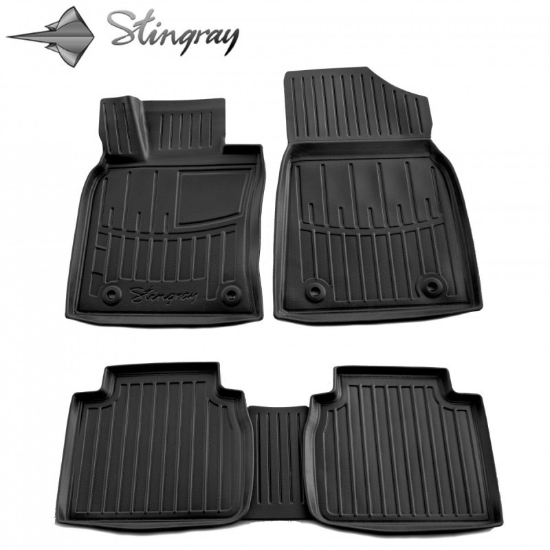 Килимки Stingray 3D (5 шт, поліуретан) для Lexus ES 2018- рр