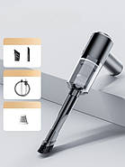 Бездротовий автомобільний пилосос ручний Vacuum Cleaner EL-198505 Пилосос портативний акумуляторний, фото 7