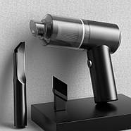 Бездротовий автомобільний пилосос ручний Vacuum Cleaner EL-198505 Пилосос портативний акумуляторний, фото 2