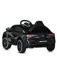 Дитячий електромобіль Mercedes-Benz 4WD (чорний колір) 12V з пультом, MP3, EVA, фото 3