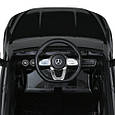 Дитячий електромобіль Mercedes-Benz 4WD (чорний колір) 12V з пультом, MP3, EVA, фото 6