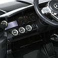 Дитячий електромобіль Mercedes-Benz 4WD (чорний колір) 12V з пультом, MP3, EVA, фото 7