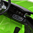 Дитячий електромобіль Mercedes-Benz 4WD (зелений колір) 12V з пультом, MP3, EVA, фото 8