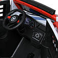 Електромобіль дитячий джип BMW RR (біло-червоний колір), 4WD, 12V, фото 6