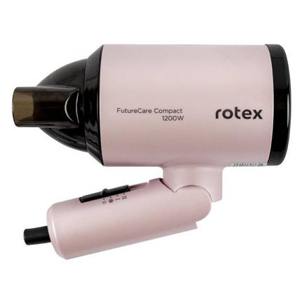 Фен дорожній Rotex Future Care Compact RFF125-G 1200 Вт бежевий ID 4865141, фото 3