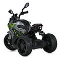Дитячий електромотоцикл Bambi Motor (сірий колір, фарба), фото 4