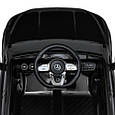 Дитячий електромобіль Mercedes-Benz 4WD (чорний колір, фарба) 12V з пультом, MP3, EVA, фото 8