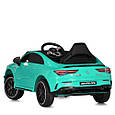 Дитячий електромобіль Mercedes-Benz 4WD (блакитний колір) 12V з пультом, MP3, EVA, фото 5