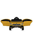 Дитячий електромобіль Mercedes-Benz 4WD (жовтий колір) 12V з пультом, MP3, EVA, фото 3