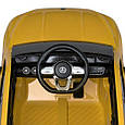 Дитячий електромобіль Mercedes-Benz 4WD (жовтий колір) 12V з пультом, MP3, EVA, фото 10