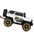 Дитячий електромобіль Jeep OFFROAD 4×4 (білий колір) 24V, фото 3
