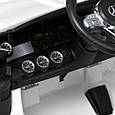 Дитячий електромобіль Mercedes-Benz 4WD (білий колір) 12V з пультом, MP3, EVA, фото 8