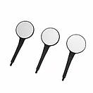 Стоматологічне дзеркало Ультра Клір HD сяючий чорний, фото 3