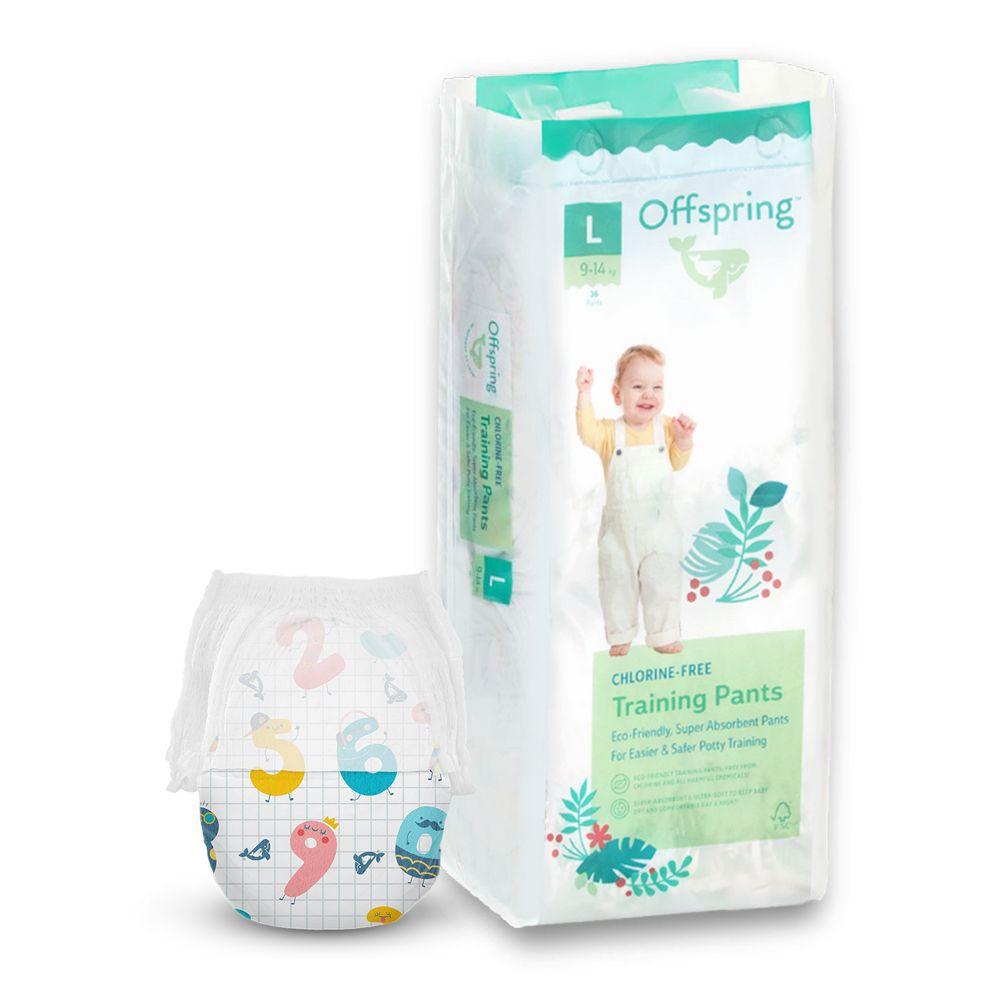 Підгузки-трусики Offspring Fun Figures, розмір 4 (L), 9-14 кг, 36 шт.