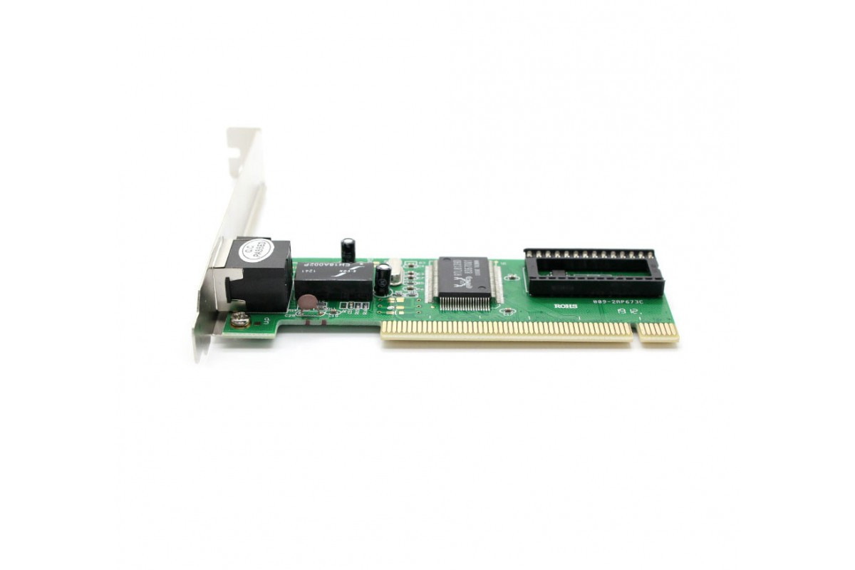 Мережевий адаптер 8139D,10/100 Мб/с  LAN,PCI,Realtek,OEM Q400, MERLION, Арт.56198