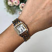 Жіночий стильний годинник Cartier Panthere 27 mm. Silver/Gold-White, фото 2