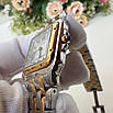 Жіночий стильний годинник Cartier Panthere 27 mm. Silver/Gold-White, фото 10