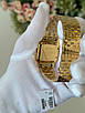 Витончений жіночий годинник Cartier Panthere Diamond 27 mm. Gold-White, фото 4