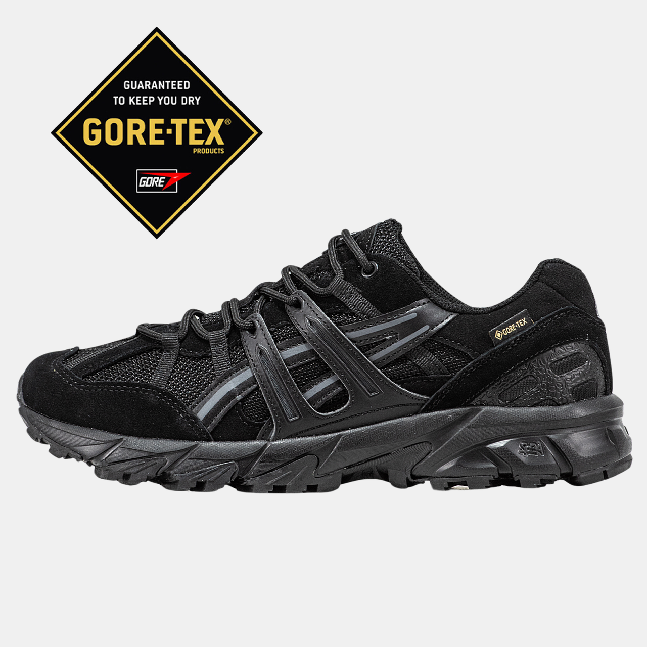 Кроссовки Asics Gel Sonoma 15-50 Gore Tex Black мужские осенние термо ...