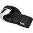 Боксерські рукавиці RDX F4 Boxing Sparring Gloves Hook&Loop WHITE/BLACK 10 унцій  (капа у комплекті), фото 5