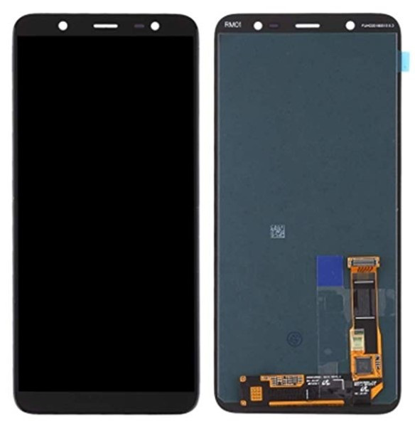 Дисплей Samsung SM-J800/J810 Galaxy J8/J8 On8 (2018) у складі із сенсором black TFT з рег. підсвіткою