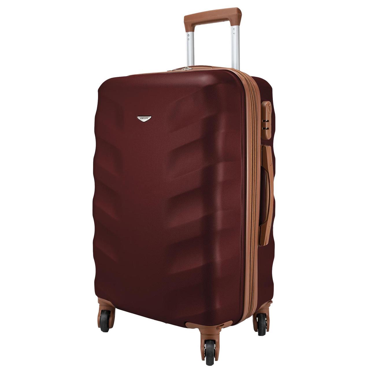 Валіза Semi Line 24" (M) Burgundy (T5708-2), фото 1