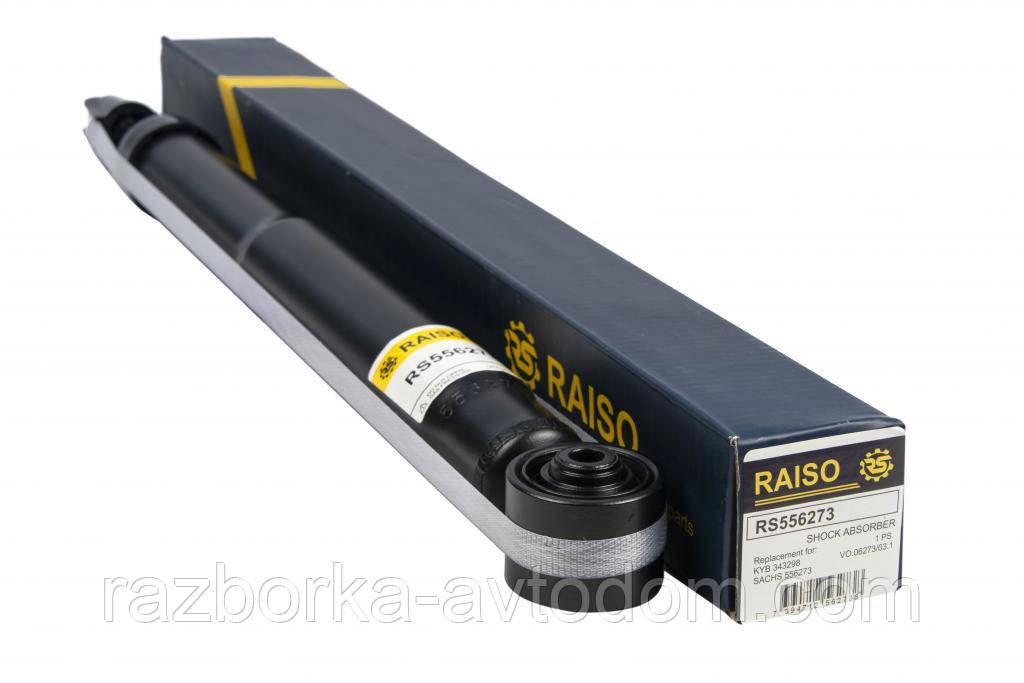 Амортизатор задній Raiso (Швеція) Volkswagen Bora, Фольксваген Бора 98- #RS556273 UAXFDBU17