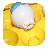 Розвиваючий набір для рахунку Веселі яйця (6 шт) від Toomies, фото 7