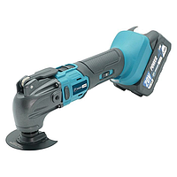 Акумуляторний багатофункціональний інструмент мультитул PROFI-TEC PCM420BL POWERLine : з АКБ 20V 2 шт-2.0Ah+ЗП, реноватор