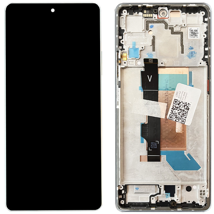 Дисплей Xiaomi Poco F5 у зборі із сенсором і рамкою Green service orig