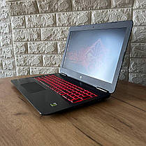 Б/в Ігровий ноутбук Б-клас HP Omen 15-ax210nr 15.6" 1920x1080| i7-7700HQ| 8GB RAM| 256GB SSD| GTX 1050 Ti 4GB, фото 4