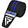Бинти на коліна RDX GYM KNEE WRAP R11 BLACK/BLUE, фото 4