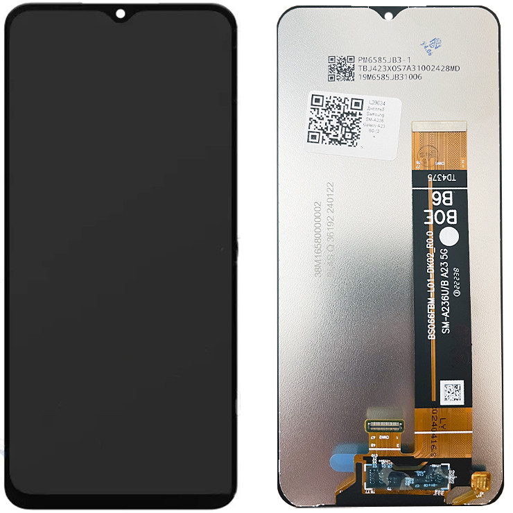 Дисплей Samsung SM-A236 Galaxy A23 5G (2022) у зборі із сенсором black TFT