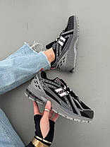 Жіночі Кросівки New Balance 1906R Black Grey Pink Moon / Нью Беланс 1906Р Мун Чорні з Сірим та Рожевим, фото 6