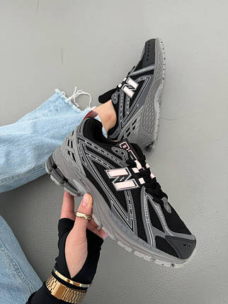 Жіночі Кросівки New Balance 1906R Black Grey Pink Moon / Нью Беланс 1906Р Мун Чорні з Сірим та Рожевим, фото 1