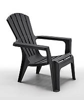 Стілець садовий пластиковий BICA Maryland, графіт