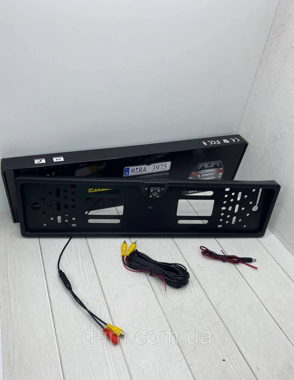 Рамка для номера із камерою CAR CAM. JX 9488A