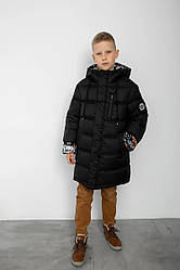 Куртка зимова для хлопчика двостороння Метью, на зріст 152, 158р.