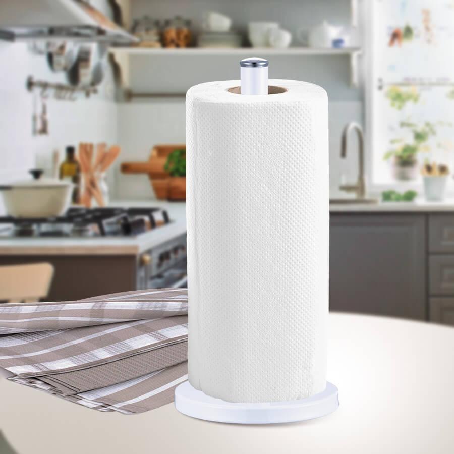 Тримач для паперових рушників Maestro MR-1033-WHITE 34.5х15 см білий ID 4922512