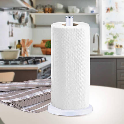 Тримач для паперових рушників Maestro MR-1033-WHITE 34.5х15 см білий ID 4922512, фото 1