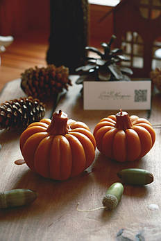 Свічки воскові Бебі гарбузи - Маленький