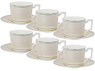 Сервіз чайний Lefard Infinity 280мл 12 предметів (440-118)